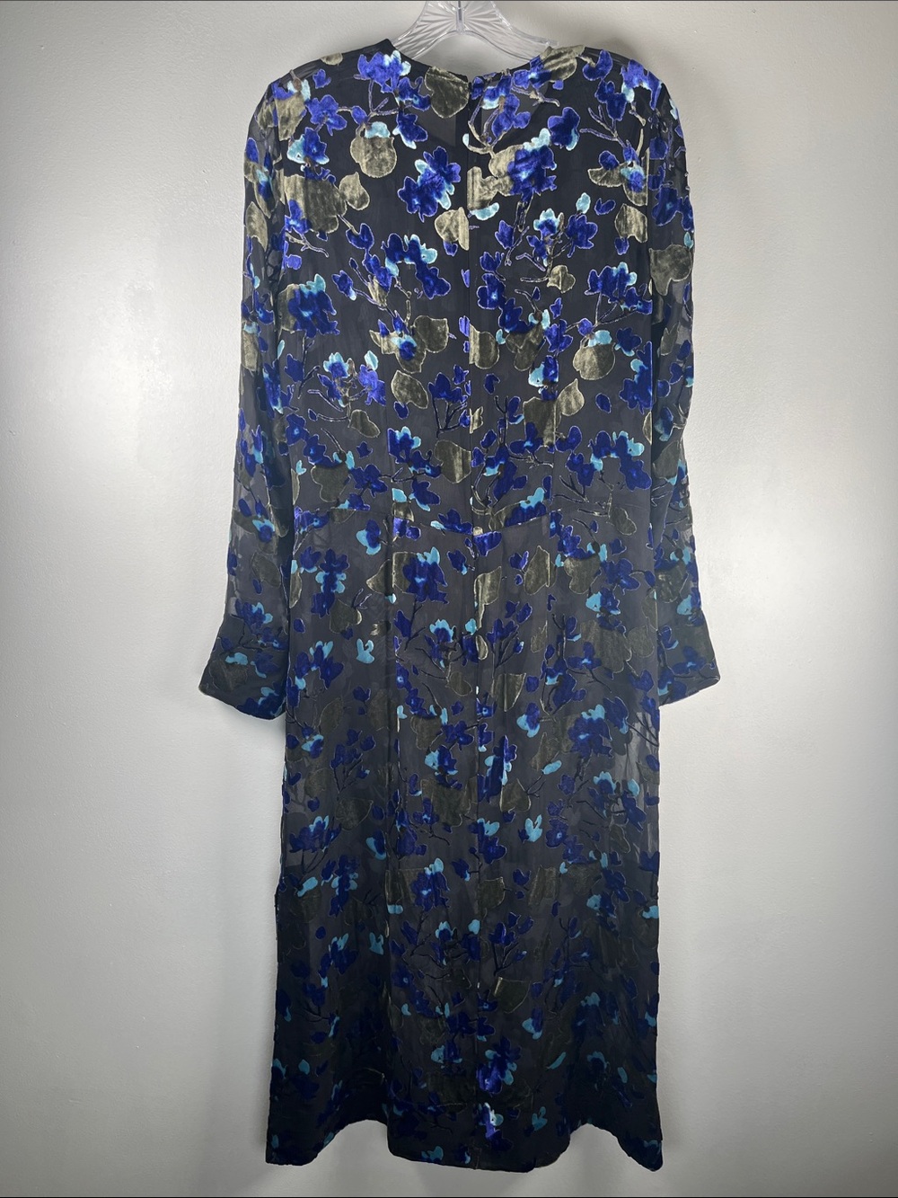 Rag & Bone Sheer GIGI Column MIDI Dress Sz M 6/8 See Pics - Picture 2 of 15